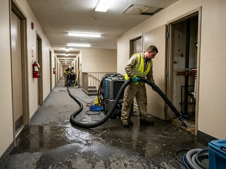 multi-unit-apartment-hallway-f-005 — frequently asked questions, Emergency Burst Pipe Water Extraction & Removal in San Pabl…